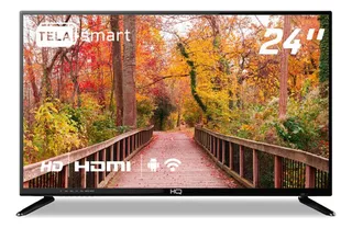 Smart Tv Led 24 Hq 2 Hdmi 2 Usb Wi-fi Android 11 Quad Core