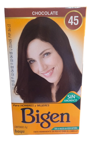 Bigen Tinte De Cabello 