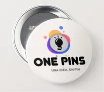 Comprar Pins Prendedores X 45 Personalizados 38mm. One Pins