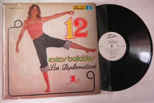 Vinyl Vinilo Lp Acetato Los Diplomaticos 12 Exitos Bailables