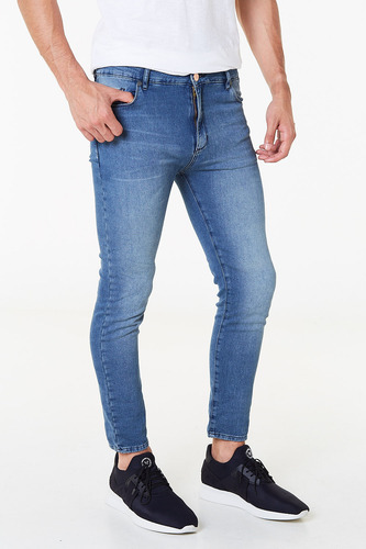 Jean Slim Tao Azul Hombre Cuotas