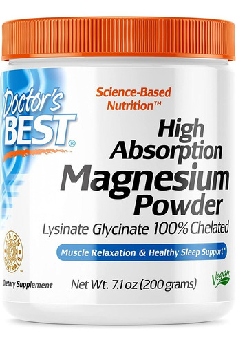 Magnesio 200 Mg Doctor's Best - G A $930