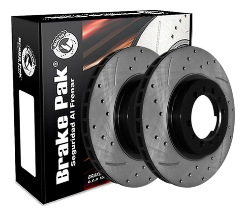 Discos De Freno Brake Pak  Para Mitsubishinativa Lssport