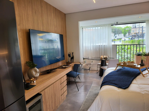 Studio 27m2 Úteis, 21º Andar Alto, Frente, R$ 414.000,00/ Entrega Set/25