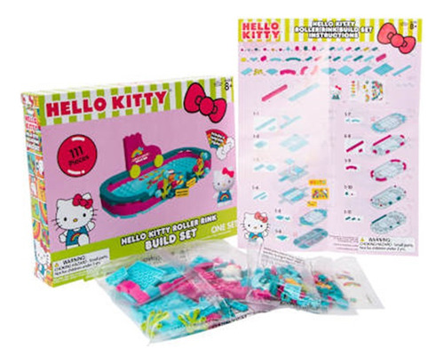 Hello Kitty Escenarios De Construcción Figura Y Accesorios