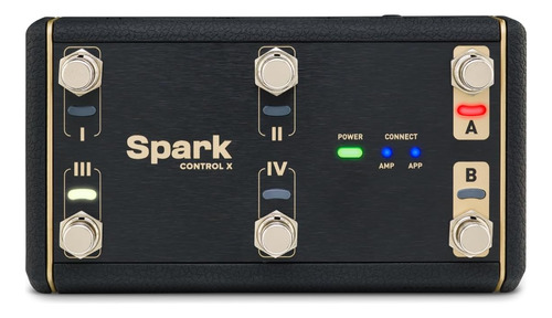Pedal De Pedal Inalámbrico Positive Grid Spark Control X Y..