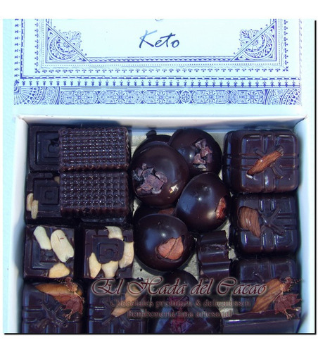 Imagen 5 de 7 de Bombones Finos Keto , Sin Azucar Con Stevia, Regalo