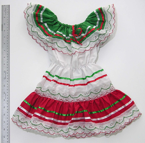 Vestido Traje Típico Mexicano Talla 2 Años Niña | MercadoLibre