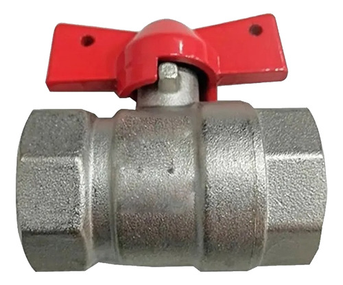 Llave De Paso Esférica Para Agua Mariposa 1/2 Valforte Plus