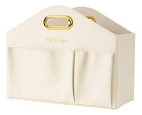 Elf's Cube Almacenamiento De Revistas Blanco, Revistero De C