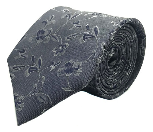 Corbata Seda 8cm Diseño Flores 49-50