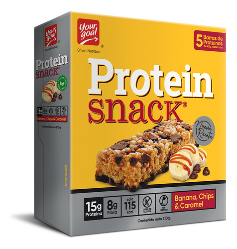 5 Protein Snack Banana Chips & Caramel