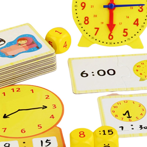 Reloj Didáctico Para Decir La Hora, Reloj Con Engranajes,