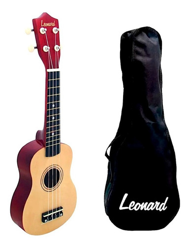 Imagen 1 de 10 de Ukelele Soprano Profesional Excelente Calidad + Colores + Funda + Envío Gratis