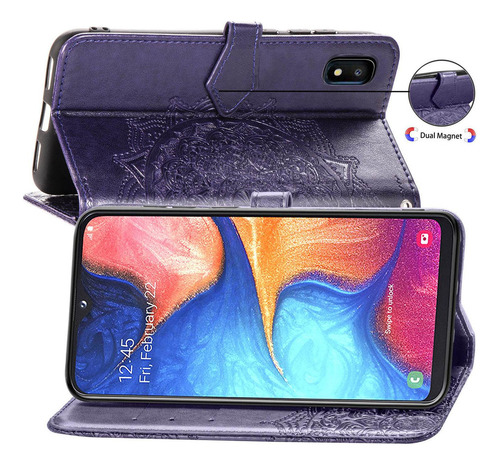 Capa Tipo Carteira Sd60 Para Samsung Galaxy A10e