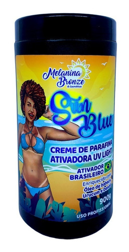 Creme De Parafina Ativadora Sun Blue Melanina Bronze