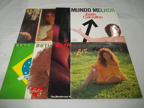  Lp Vinil - Beth Carvalho - 8 Discos