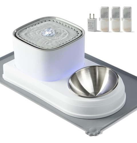 ~? Konata Cat Water Fountain And Food Bowl 3l / Utomatic Pet