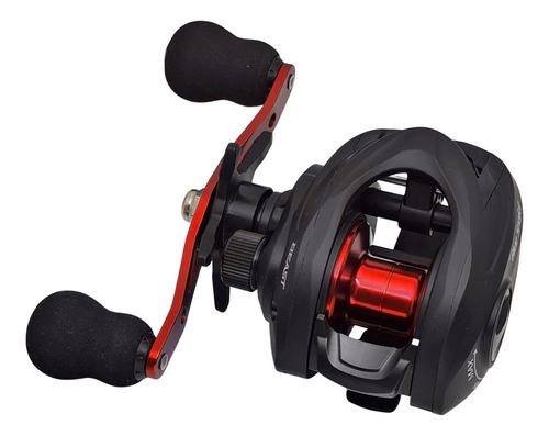 Imagen 4 de 6 de Reel Huevito Beast Red Snake 103 Baitcasting 3 Rulemanes