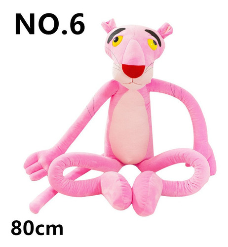 Peluche De Peluche De Pantera Rosa Suave De 80 Cm, Regalo Pa