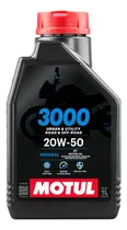 Comprar Aceite Motul 3000 4t 20w50 Mineral Moto 1l