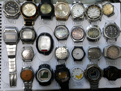 Lote 62 Sucatas Casio E Outros- Máquina Do Tempo