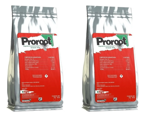 Proroot Enrraizador Nutriente Foliar Plantas Altofosforo 2kg