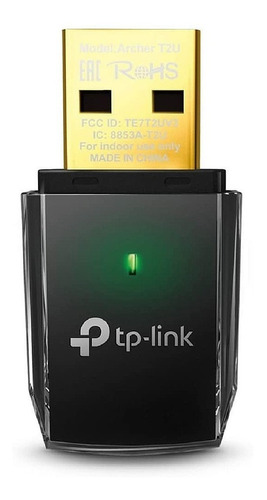 Adaptador Usb Wifi Tp Link Archer T2u Ac600 Dual Band Cuotas