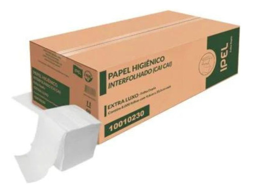 Papel Higiênico Cai Cai Extra Luxo F/dupla De 8000 9cx20,5cm