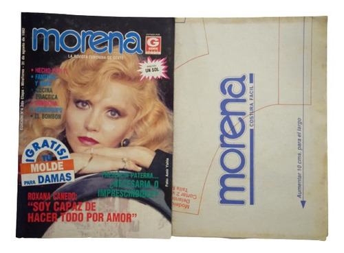 Revista Morena Roxana Canedo Leonardo Torres Menudo 1992