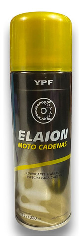 Lubricante Semifluido Para Cadenas Moto Elaion 220 Ml Ypf