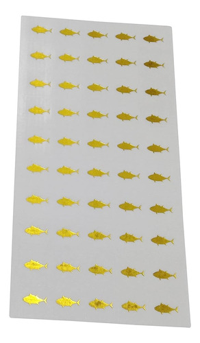 Pegatinas De Harina De Pescado Para Tarjetas De Lugar- Pegat