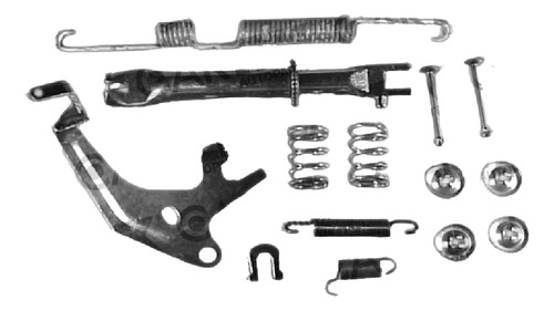 Kit Freno De Tambor Toyota Pu 1991-1992 1/2 Ton Tras Ctk