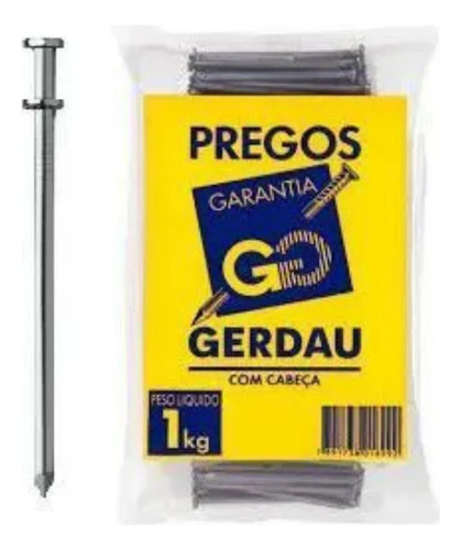 Prego 18x30 Cabeça Dupla Gerdau