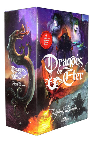 Livro Box Dragões De Éter - 4 Livros Serie Completa+ Poster