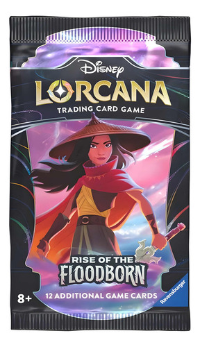 Disney Lorcana Tcg: Rise Of The Floodborn Starter Deck A & S Idioma Inglês Amber & Sapphire