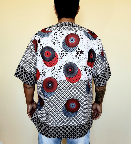 Imagem 4 de 4 de Blusa Bata Masculina Tecido Juliano