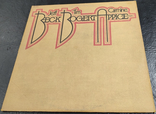 Beck Bogert & Appice Lp Usa 1ra Edicion Jeff Tim Carmine U2