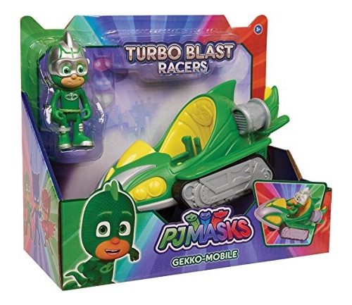 Just Play Pj Máscaras Turbo Explosiva Vehículos-gekko
