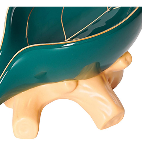 Jabonera De Cerámica Para Encimera Con Soporte Para Verde
