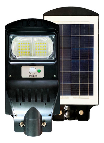 Reflector Luminaria Solar Led 30w Sensor Exterior Fotocelula