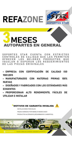 Base Amortig Frontal Der O Izq Para Forte 1.8l 2014 A 2016