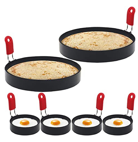 Molde Para Pancakes Y Huevos Janno 6pcs