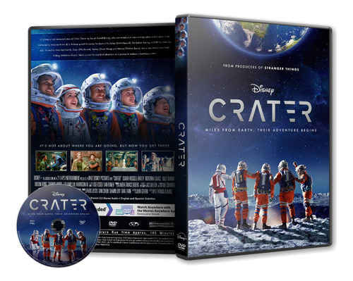 Crater (2023) - Dvd Latino/ingles Subt Español