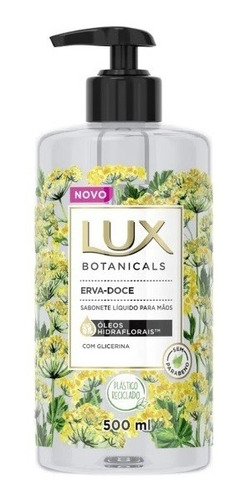 Imagem 1 de 2 de Sabonete Líquido Lux Botanicals Erva Doce 500ml