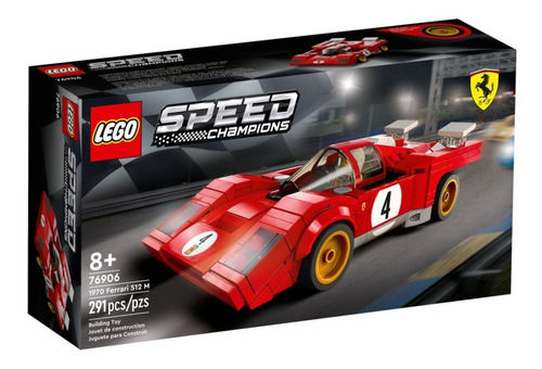 Lego 1970 Ferrari 512 M 76906 Cantidad de piezas 291