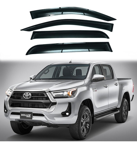 Defletores De Ventana Toyota Hilux 2021 2022