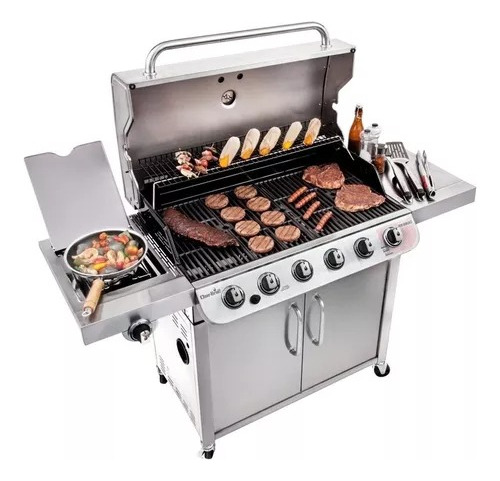 Asador Parrilla Performance Char-broil Gas 6 Quemadores