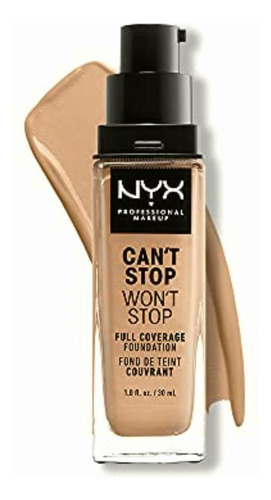 Nyx Professional Makeup Base Maquillaje Liquida Can't Stop
