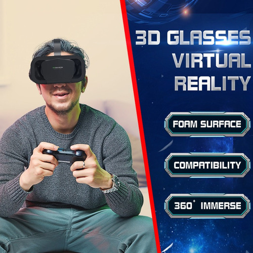 Oculos 3d Virtual Com Controle Filme Video Celular Jogos 799